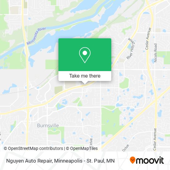Mapa de Nguyen Auto Repair