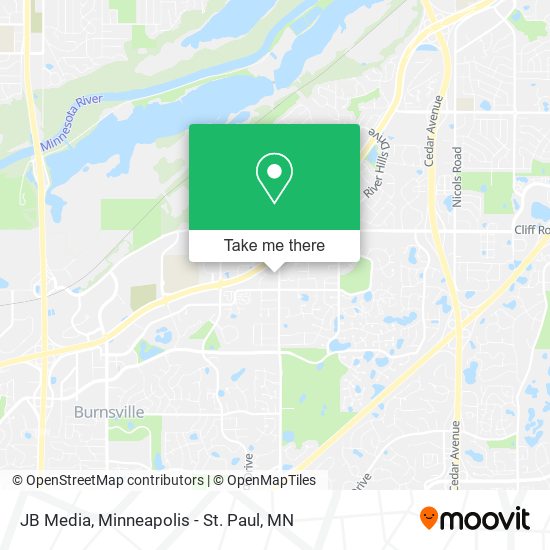 JB Media map