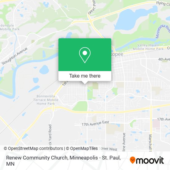 Renew Community Church map