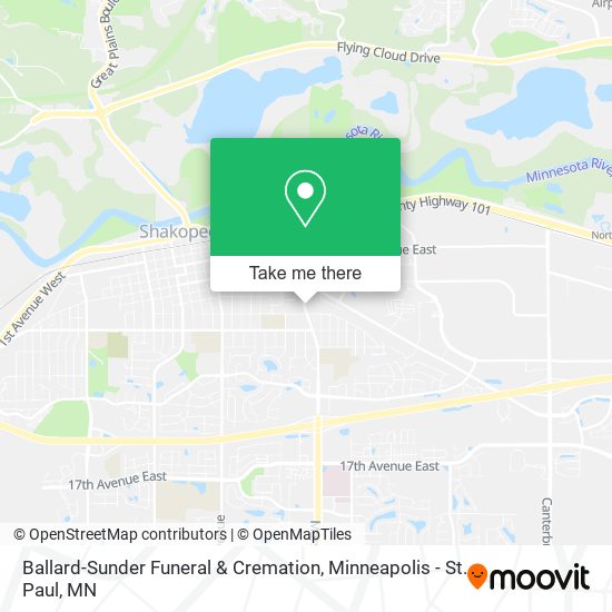 Ballard-Sunder Funeral & Cremation map