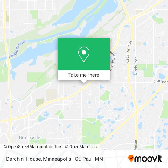 Mapa de Darchini House