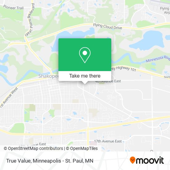 Mapa de True Value