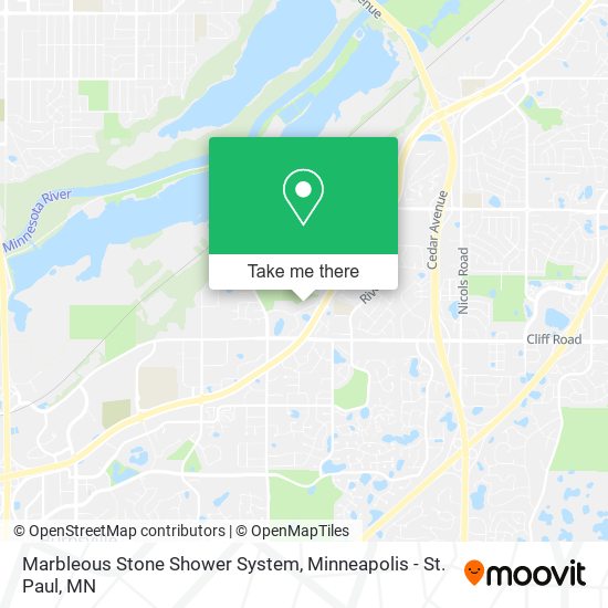 Mapa de Marbleous Stone Shower System