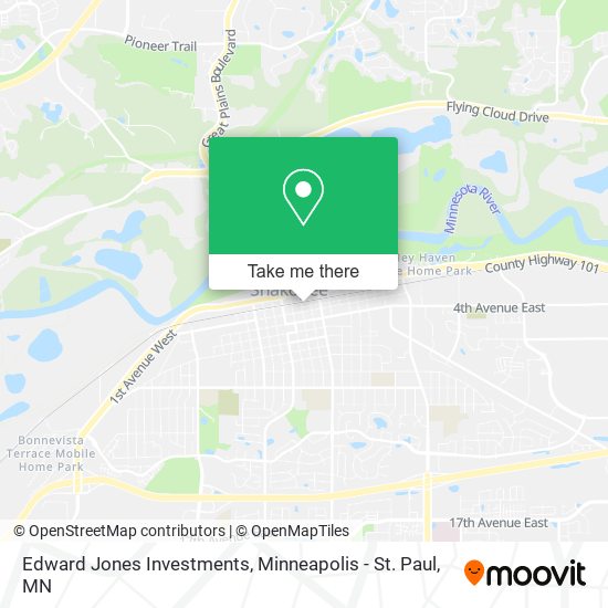 Edward Jones Investments map