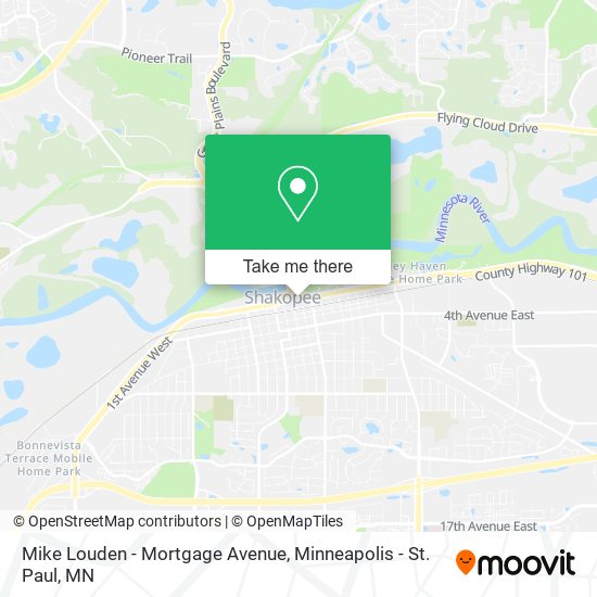 Mapa de Mike Louden - Mortgage Avenue