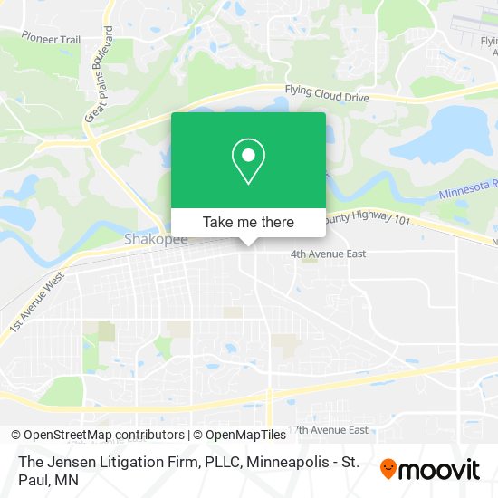 The Jensen Litigation Firm, PLLC map