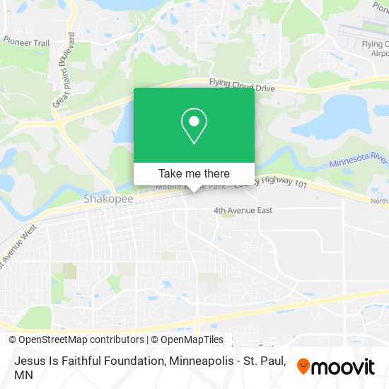 Jesus Is Faithful Foundation map