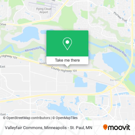 Valleyfair Commons map