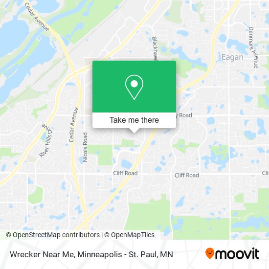 Wrecker Near Me map
