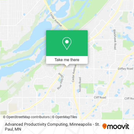 Advanced Productivity Computing map