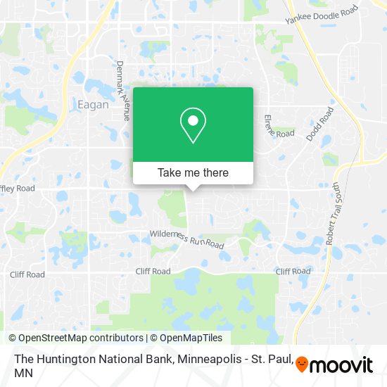 The Huntington National Bank map