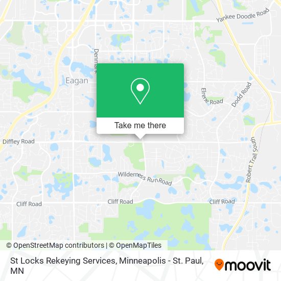 St Locks Rekeying Services map