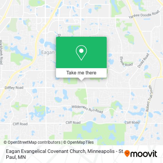Eagan Evangelical Covenant Church map