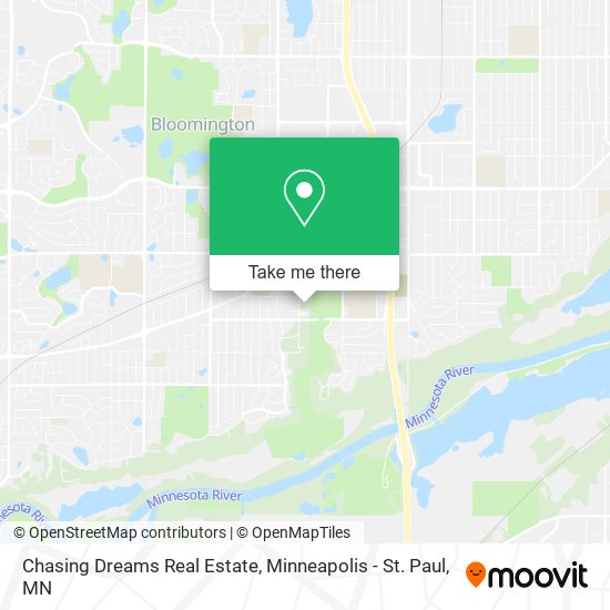 Chasing Dreams Real Estate map
