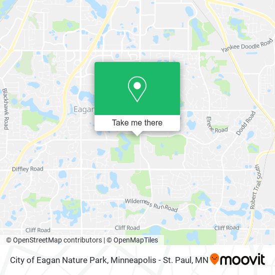 City of Eagan Nature Park map