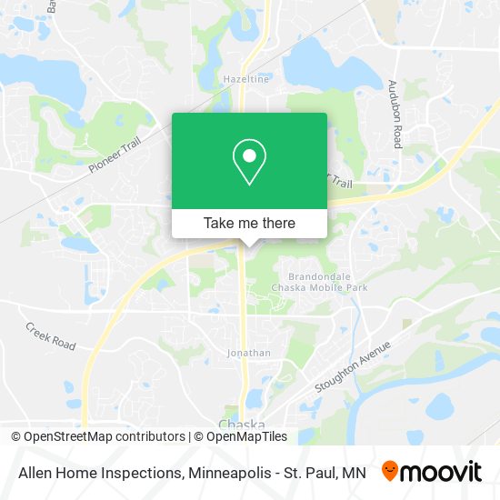 Mapa de Allen Home Inspections