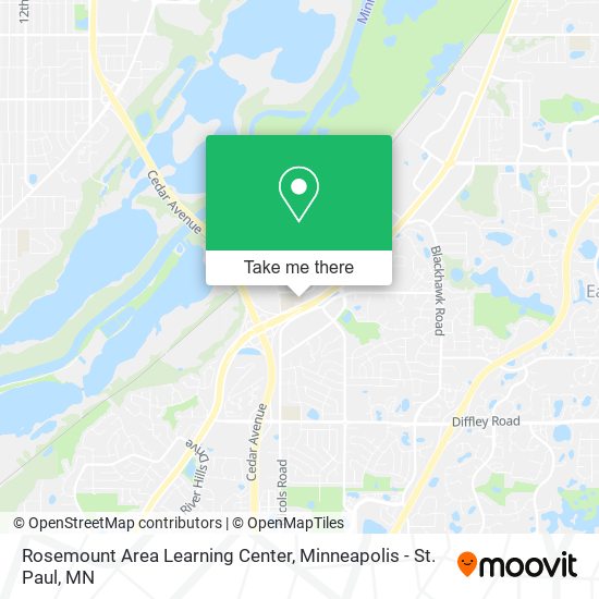 Mapa de Rosemount Area Learning Center