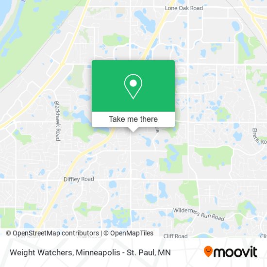 Weight Watchers map