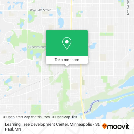 Mapa de Learning Tree Development Center