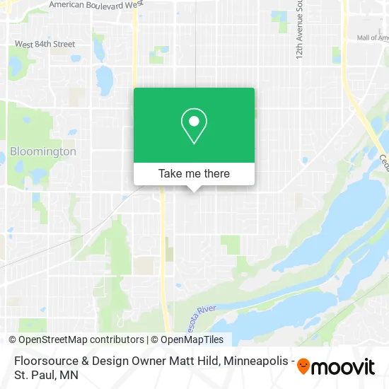 Mapa de Floorsource & Design Owner Matt Hild