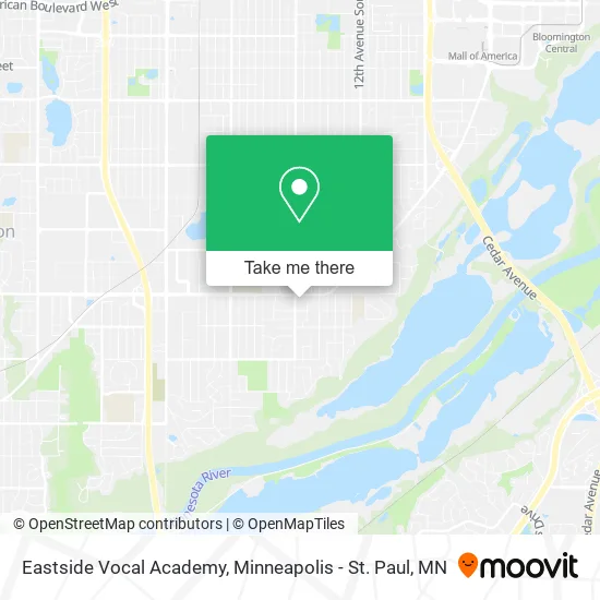 Eastside Vocal Academy map