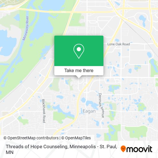 Threads of Hope Counseling map