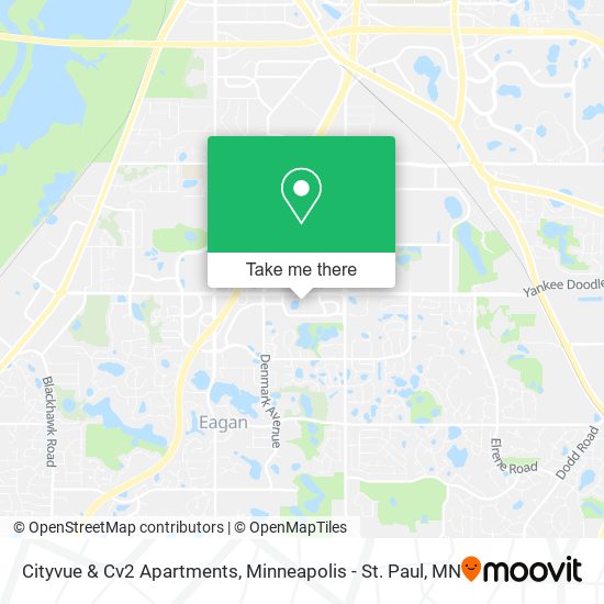 Mapa de Cityvue & Cv2 Apartments