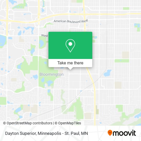 Dayton Superior map