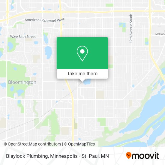 Blaylock Plumbing map