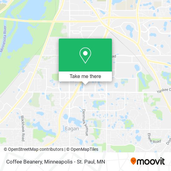 Coffee Beanery map