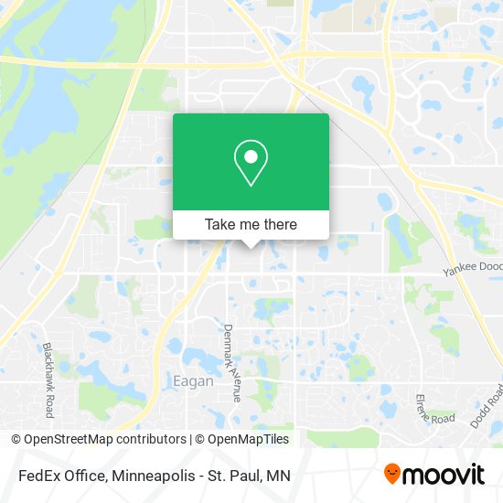 Mapa de FedEx Office