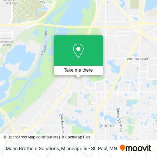 Mann Brothers Solutions map