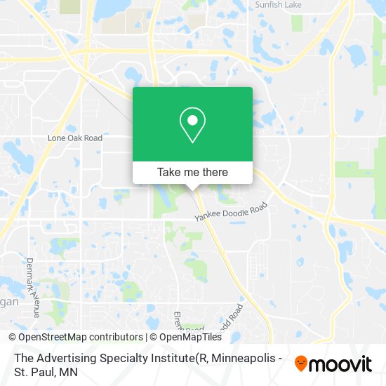 Mapa de The Advertising Specialty Institute