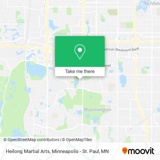 Mapa de Heilong Martial Arts
