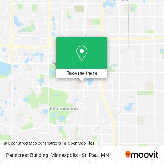 Penncrest Building map