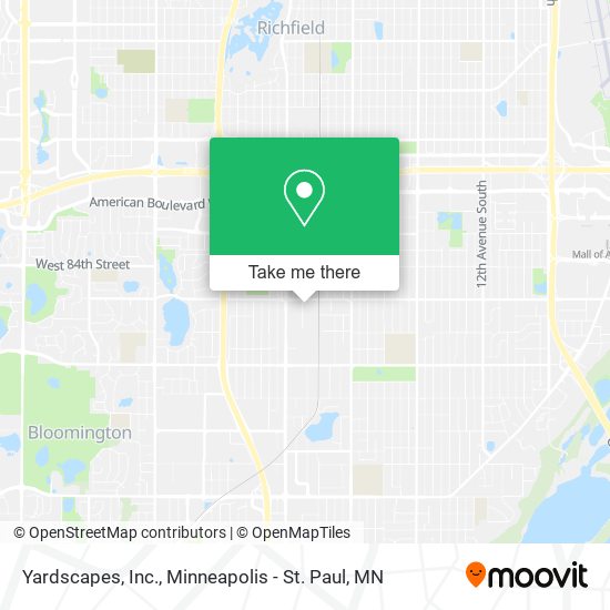 Yardscapes, Inc. map