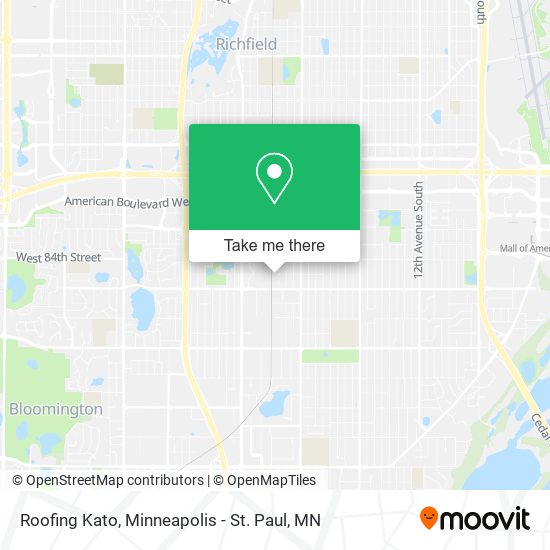 Roofing Kato map