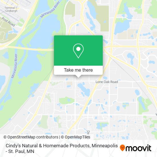 Cindy's Natural & Homemade Products map