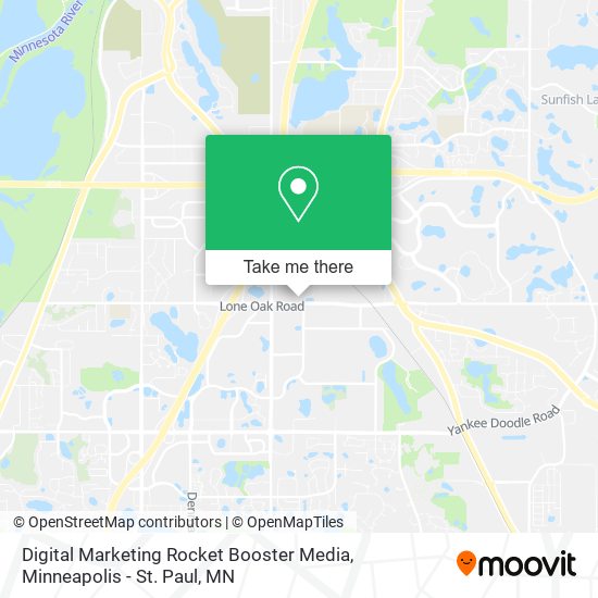 Digital Marketing Rocket Booster Media map