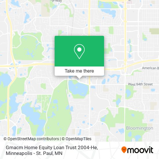 Mapa de Gmacm Home Equity Loan Trust 2004-He