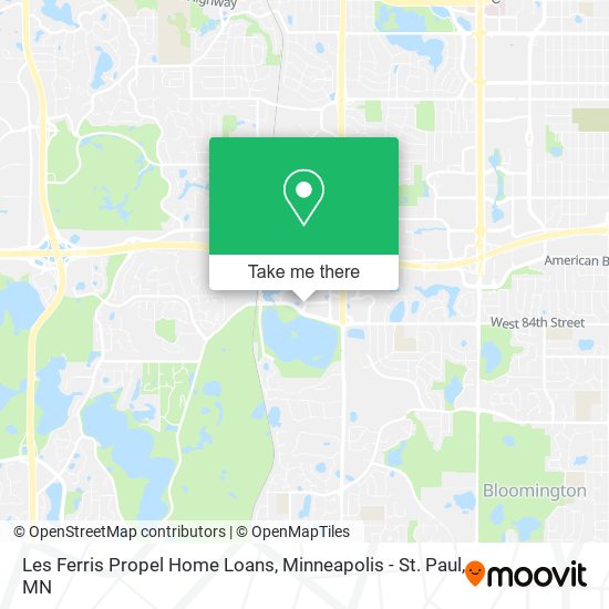 Les Ferris Propel Home Loans map