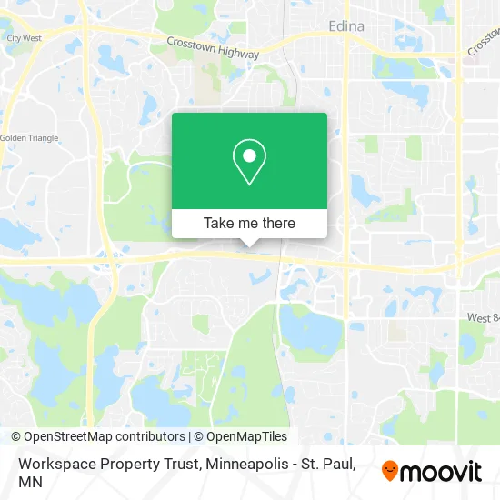 Mapa de Workspace Property Trust