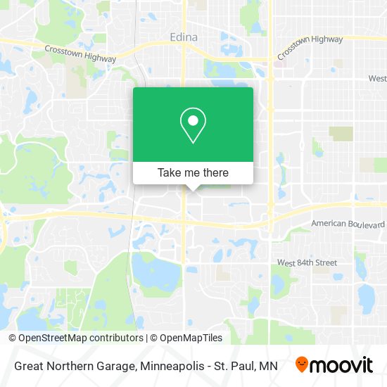 Mapa de Great Northern Garage
