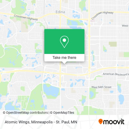 Mapa de Atomic Wings