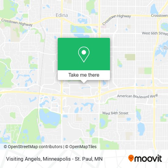 Mapa de Visiting Angels