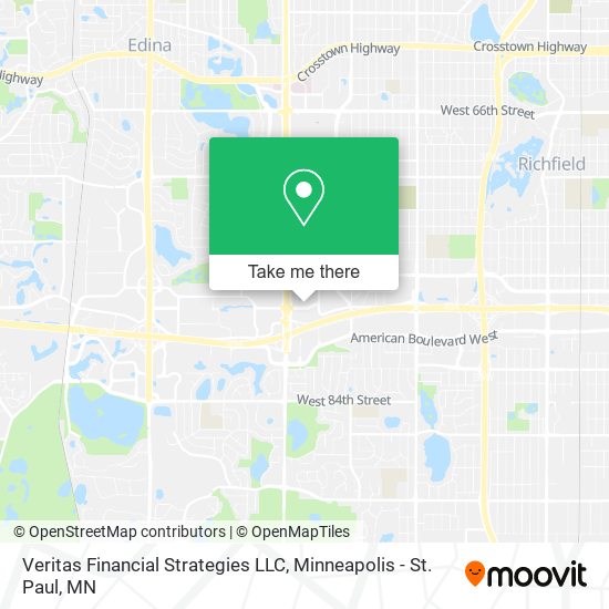Mapa de Veritas Financial Strategies LLC