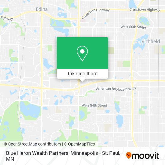 Blue Heron Wealth Partners map