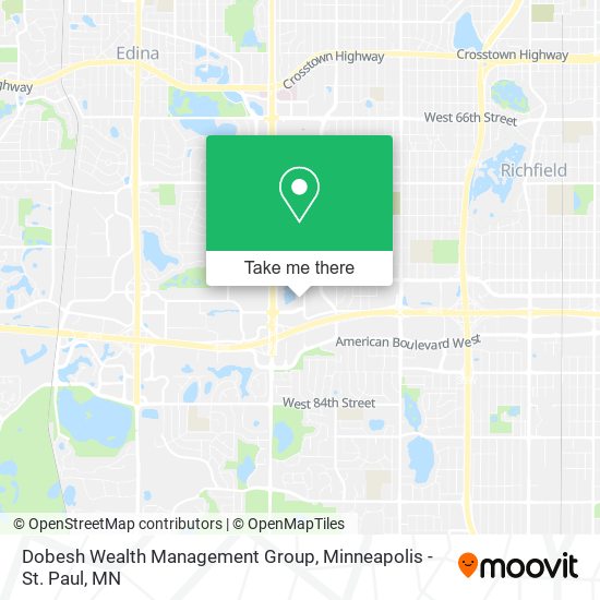 Mapa de Dobesh Wealth Management Group