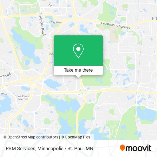 RBM Services map
