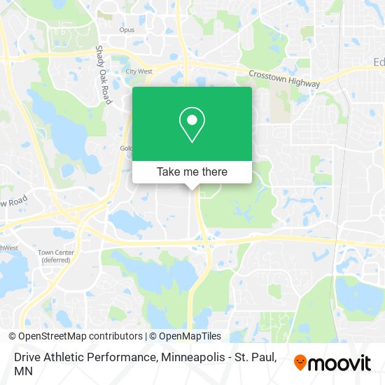 Mapa de Drive Athletic Performance